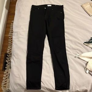 Loft Black Skinny Jeans